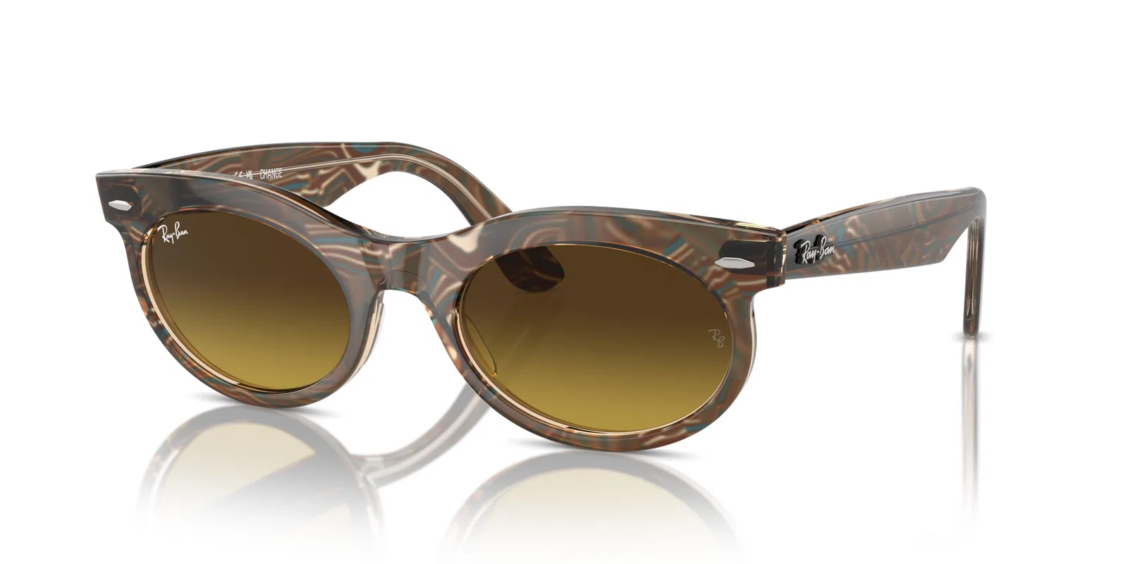Ray-Ban Wayfarer Oval 2242F Sunglasses - view 47